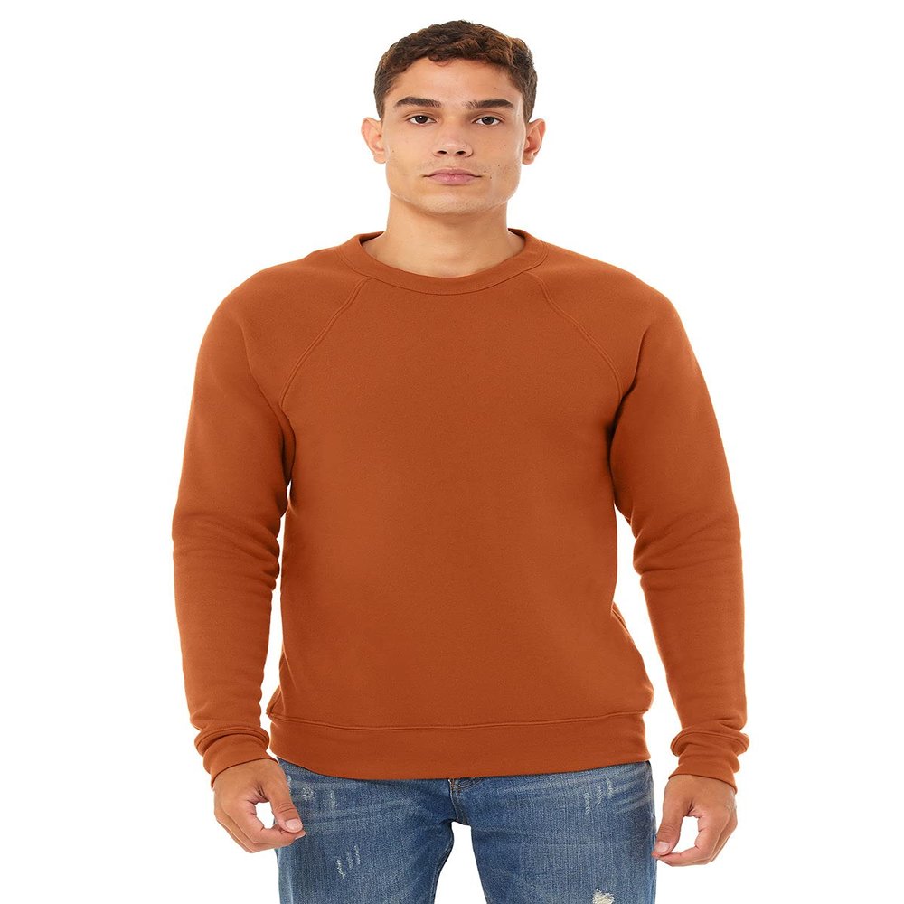 Bella Canvas Unisex Sponge Fleece Crewneck Sweatshirt M Autumn