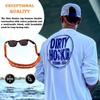 Dirty Hooker Fishing Gear, Sunglass Kroakie (Orange) view 4
