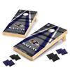 Wild Sports 2' x 4' Wood Tournament Cornhole Set - Direct Printed - Baltimore Ravens- perfect for Backyard, Beach, Park, Tailgates, Outdoors and Indoors view 1