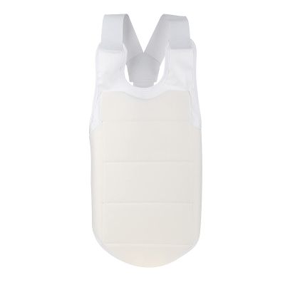 Taekwondo Chest Guard Protector, Unisex Adult Child Taekwondo Karate Chest Guard Vest Boxing Karate Breast Protector Protective Gear Vest for Women MenMwhite