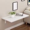 WANGPP Invisible Folding Table, Floating Desk Workbench Wall Floating Shelves view 1