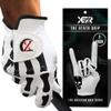 XEIRPRO Death Grip Skeleton Golf Gloves Men (2 Pack) | Engineered for Dominant Grip with All-Weather Performance Synthetic Leather | Skull & Skeleton Design Cool Golf Gloves view 1