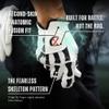 XEIRPRO Death Grip Skeleton Golf Gloves Men (2 Pack) | Engineered for Dominant Grip with All-Weather Performance Synthetic Leather | Skull & Skeleton Design Cool Golf Gloves view 3