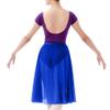 TopTie Adult Ballet Skirt Sheer Wrap Skirt Ballet Dance Dancewear-Royal Blue-M view 3