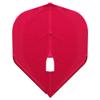 LSTYLE L1 Standard Dart Flights  PRO KAMI  Red  1 Set (3 Flights)  Pre-Molded view 2