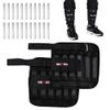 Adjustable Wrist Ankle Weights with Removable Steel Bars, 1 Pair Arm Leg Weights for Men Women, No Sand Leakage, for Walking Jogging Yoga Fitness view 1