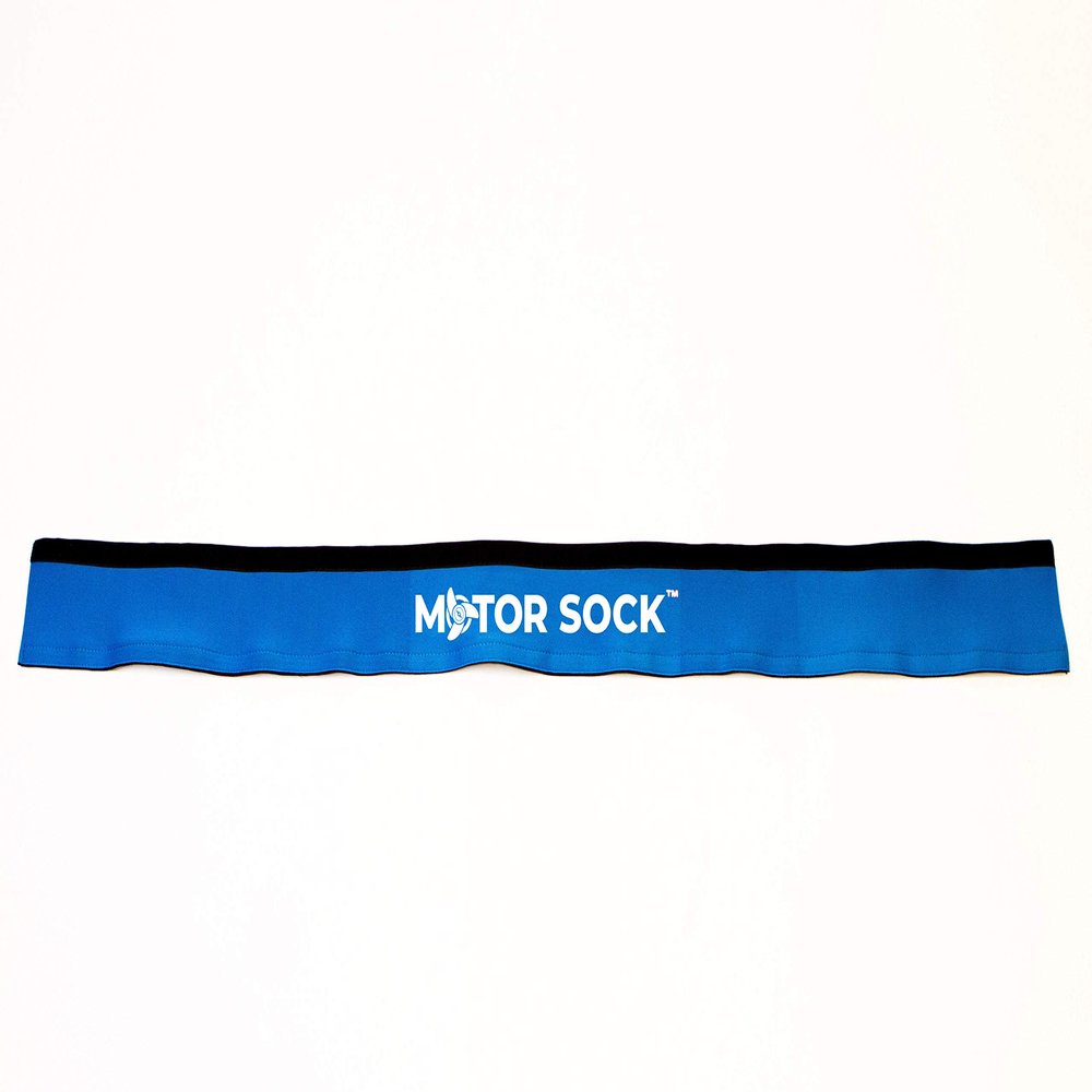 Motor Sock Outboard Motor Rigging Cable Sleeve (Blue)