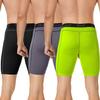 Runhit 3 Pack Compression Shorts for Men,Mens Underwear Spandex Shorts Sports Running Short Workout Athletic Base Layer view 3