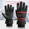 FUFU Gloves Warm Gloves Cold-Proof Ski Gloves Waterproof Winter Gloves Snowboard Gloves Outdoor (Color : Red) view 2