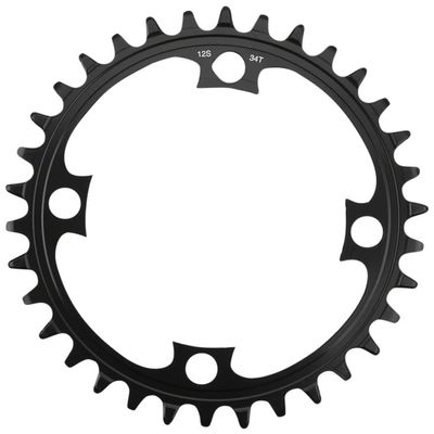 SHIMANO Cycling Y0KJ34100 SM-CRE80-12 Chainring 34T - SM- CRE80-12-B - Spare Parts for Bike