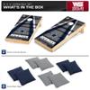 Wild Sports 2' x 4' Wood Tournament Cornhole Set - Direct Printed - Dallas Cowboys- perfect for Backyard, Beach, Park, Tailgates, Outdoors and Indoors view 2