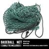 TNZMART Multifunction Baseball Practice Netting Sports Barrier Netting Baseball Backstop Net 10 x 3 Ft- 10x 30 Ft (10x6.5 Ft) view 2