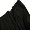 EXCHIC Women's High Waist Pleated Skater School Tennis Skirts (Black, S) view 3