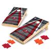 Wild Sports 2' x 4' Wood Tournament Cornhole Set - Direct Printed - Tampa Bay Buccaneers- perfect for Backyard, Beach, Park, Tailgates, Outdoors and Indoors view 1