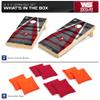 Wild Sports 2' x 4' Wood Tournament Cornhole Set - Direct Printed - Tampa Bay Buccaneers- perfect for Backyard, Beach, Park, Tailgates, Outdoors and Indoors view 2