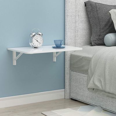 WANGPP Invisible Folding Table, Learning Book Table Computer Desk, for Study Bedroom Bathroom Or Balcony