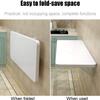 WANGPP Invisible Folding Table, Learning Book Table Computer Desk, for Study Bedroom Bathroom Or Balcony view 4