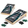 Wild Sports 2' x 4' Wood Tournament Cornhole Set - Direct Printed - Philadelphia Eagles- perfect for Backyard, Beach, Park, Tailgates, Outdoors and Indoors view 1