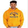 Blue 84 Men's West Virginia Mountaineers Hoodie Line Up Secondary Color, West Virginia Mountaineers Gold, Large view 2