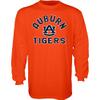 Blue 84 Men's Auburn Tigers Long Sleeve T Shirt Line Up Secondary Color, Auburn Tigers Orange, X-Large view 1
