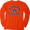 Blue 84 Men's Auburn Tigers Long Sleeve T Shirt Line Up Secondary Color, Auburn Tigers Orange, X-Large view 3