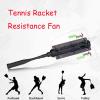YJSD Tennis Training Resistance Swing Trainer, Professional Tennis Trainer Padle Racket, Adults Tennis Racket Resistance Fan, Increase Swing Speed Power Resistance Tennis Racket view 3