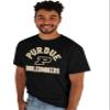 Blue 84 Men's Purdue Boilermakers T Shirt Line Up Team Color, Purdue Boilermakers Black, Medium view 2