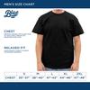 Blue 84 Men's Purdue Boilermakers T Shirt Line Up Team Color, Purdue Boilermakers Black, Medium view 4