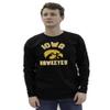 Blue 84 Men's Iowa Hawkeyes Long Sleeve T Shirt Line Up Team Color, Iowa Hawkeyes Black, Large view 3