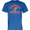 Blue 84 Men's Kansas Jayhawks T Shirt Line Up Team Color, Kansas Jayhawks Royal, Large view 1