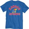 Blue 84 Men's Kansas Jayhawks T Shirt Line Up Team Color, Kansas Jayhawks Royal, Large view 3