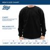 Blue 84 Men's West Virginia Mountaineers Long Sleeve T Shirt Line Up Secondary Color, West Virginia Mountaineers Gold, Large view 4