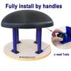 FC FUNCHEER Boys Gymnastic Pommel Trainer, Pommel Horses for Olympic Gymnastic Mushroom Training,Super Stable for Boys Training at Home &Gym use view 2