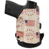 We The People Holsters - Betsy Ross Flag - Left Hand - OWB Holster Compatible with Sig Sauer P320-M17 / P320 Full Size w/Manual Safety view 1
