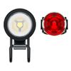 Knog Plugger USB Rechargeable Bike Light - Bright 350 Lumen Bike Headlight and Tail Light Set, 5 Modes, Waterproof, Easy Mount for All Bike Types - 180+ Hr Runtime view 1