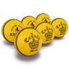 Readers Unisex's County Crown, 5.5oz Cricket Balls (Box of x6), Yellow, Mens view 1