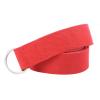 Habib Fitness Exercise Yoga Strap Cotton Metal D-Ring 10 Feet Long Durable (Red) view 2