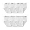 Fruit of the Loom Mens Cotton White Briefs 6 Pack, XL, White view 1