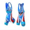Feather Singlet Weigh-In Singlet 0.1 lbs, Wrestling Singlet, Lightest Singlet in The World (UWW Blue, XXL) view 1