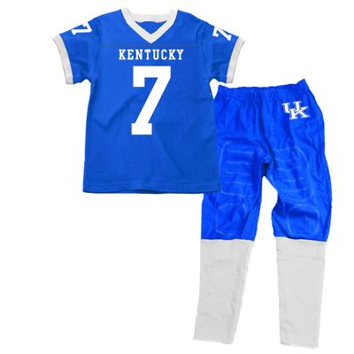 Wes & Willy Kentucky Wildcats SS Football Pajama