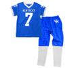 Wes & Willy Kentucky Wildcats SS Football Pajama view 1
