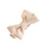 My Lello Velvet Baby Pre- Tied Adjustable Bow Tie Solid Formal Tuxedo Style - Natural view 1