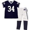 Wes & Willy Penn State Nittany Lions SS Football Pajama As Shown view 1