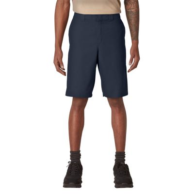 Dickies Mens Cooling Temp-iq Active Waist Twill Work Utility Shorts, Dark Navy, 30 Regular US