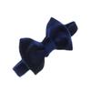 My Lello Velvet Baby Pre- Tied Adjustable Bow Tie Solid Formal Tuxedo Style - Navy view 1