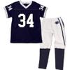 Wes & Willy Penn State Nittany Lions SS Football Pajama As Shown view 1