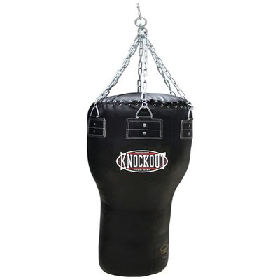 Knockout Filled Upper Cut Punching Bag for Heavy Boxing Training Professional MMA Practice Equipment Hanging Muay Thai Home Gym (60)