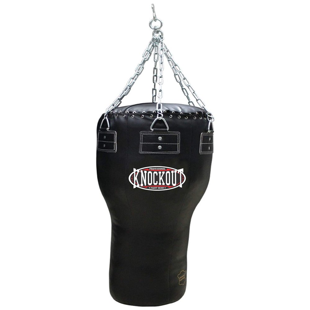 Knockout Filled Upper Cut Punching Bag for Heavy Boxing Training Professional MMA Practice Equipment Hanging Muay Thai Home Gym (60)