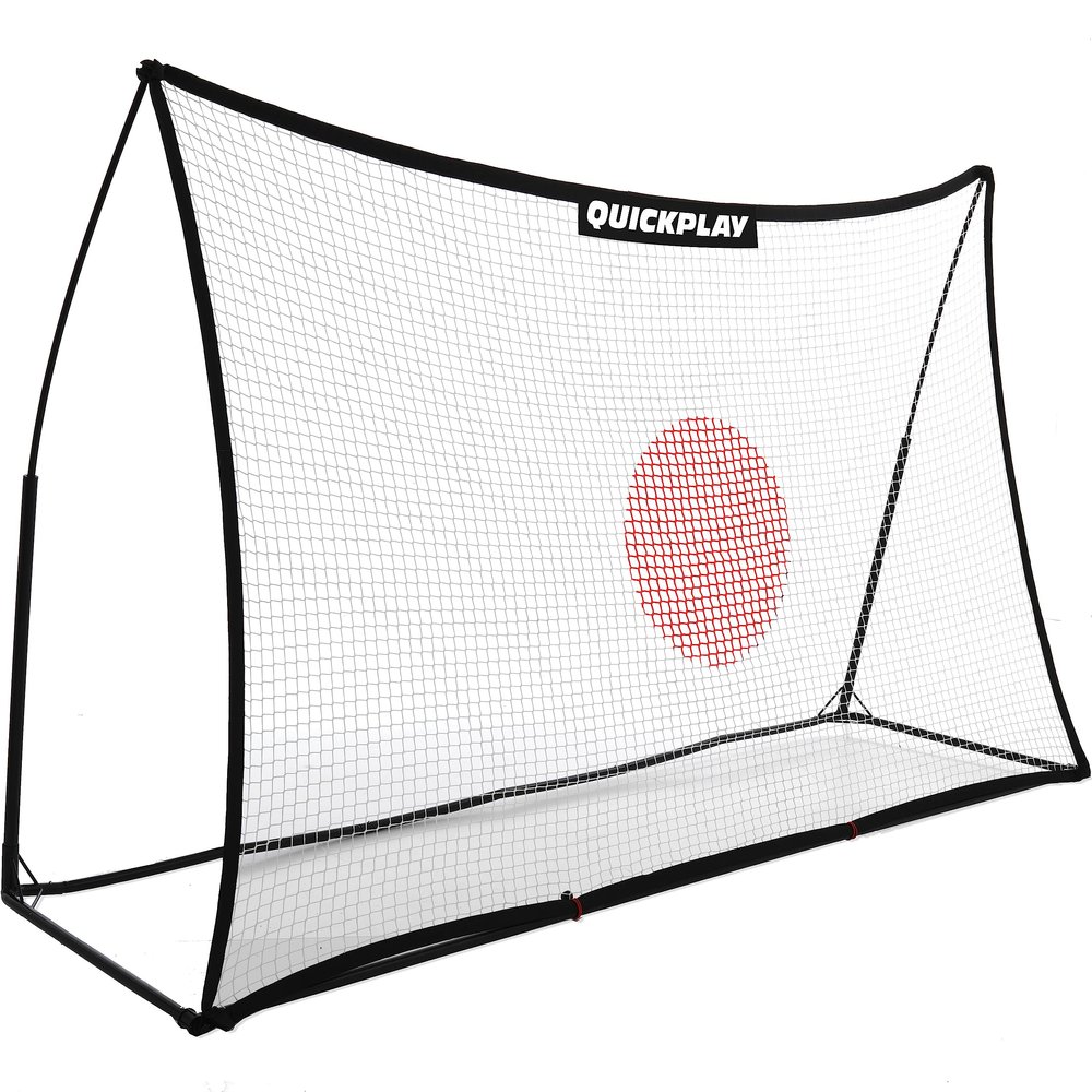 QUICKPLAY Spot Target Soccer Rebounder | Weather-Resistant Rebound Net with Carry Bag | Great for Passing, Receiving, and Trapping Practice | Ideal for Team or Solo Training
