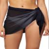 Conceited Swimsuit Coverup for Women - Cover ups for Swimwear Women - Beach Sarong Skirt - Black - XX-Large-3X-Large view 1